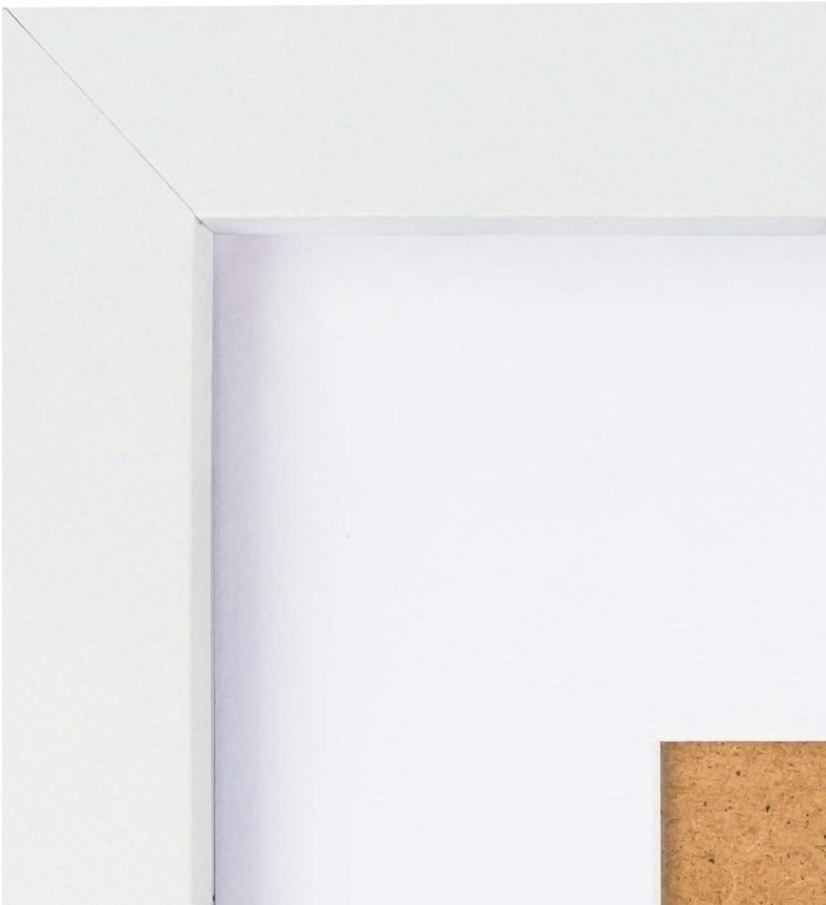 Kollyseek 3er-Set Bilderrahmen 40x50 cm Holzfarben MDF Acrylglas