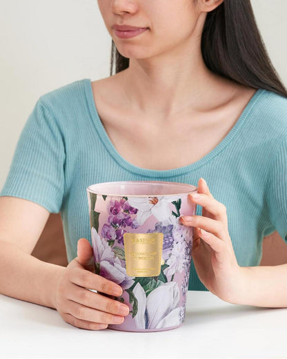 Duftkerze Tuberose im Glas 3-Docht 990g Aromatherapiekerze 150h Brenndauer