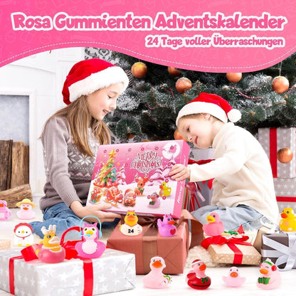 Pink Rubber Ducks Adventskalender 2026 Mädchen Badespielzeug