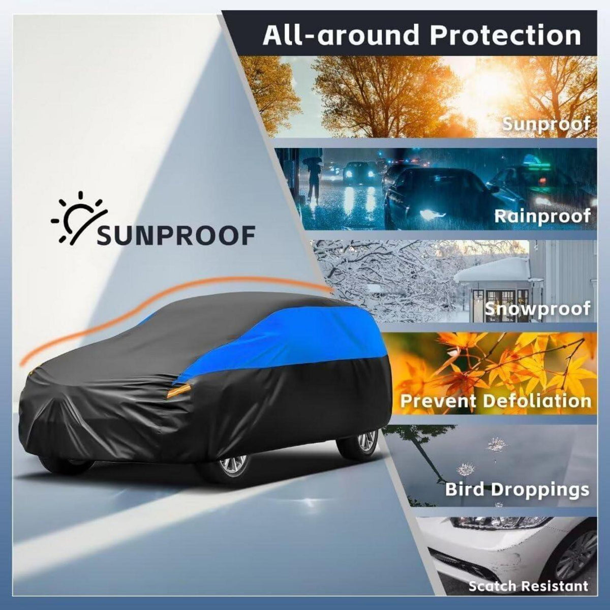Wasserdichte Autoabdeckung für Cupra Formentor (2020-2024)