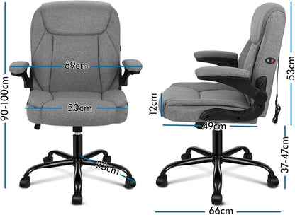 ALFORDSON Ergonomischer Massage BüRostuhl Mid Back