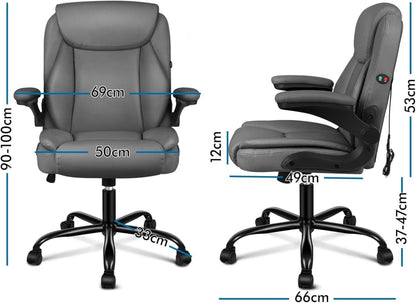 Ergonomischer Bürostuhl mit Massagefunktion, 150kg