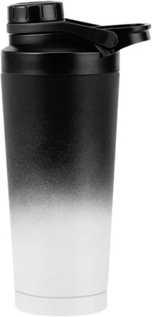 Protein Shaker 750ml Vakuum Isoliert Auslaufsicher Magnetdeckel