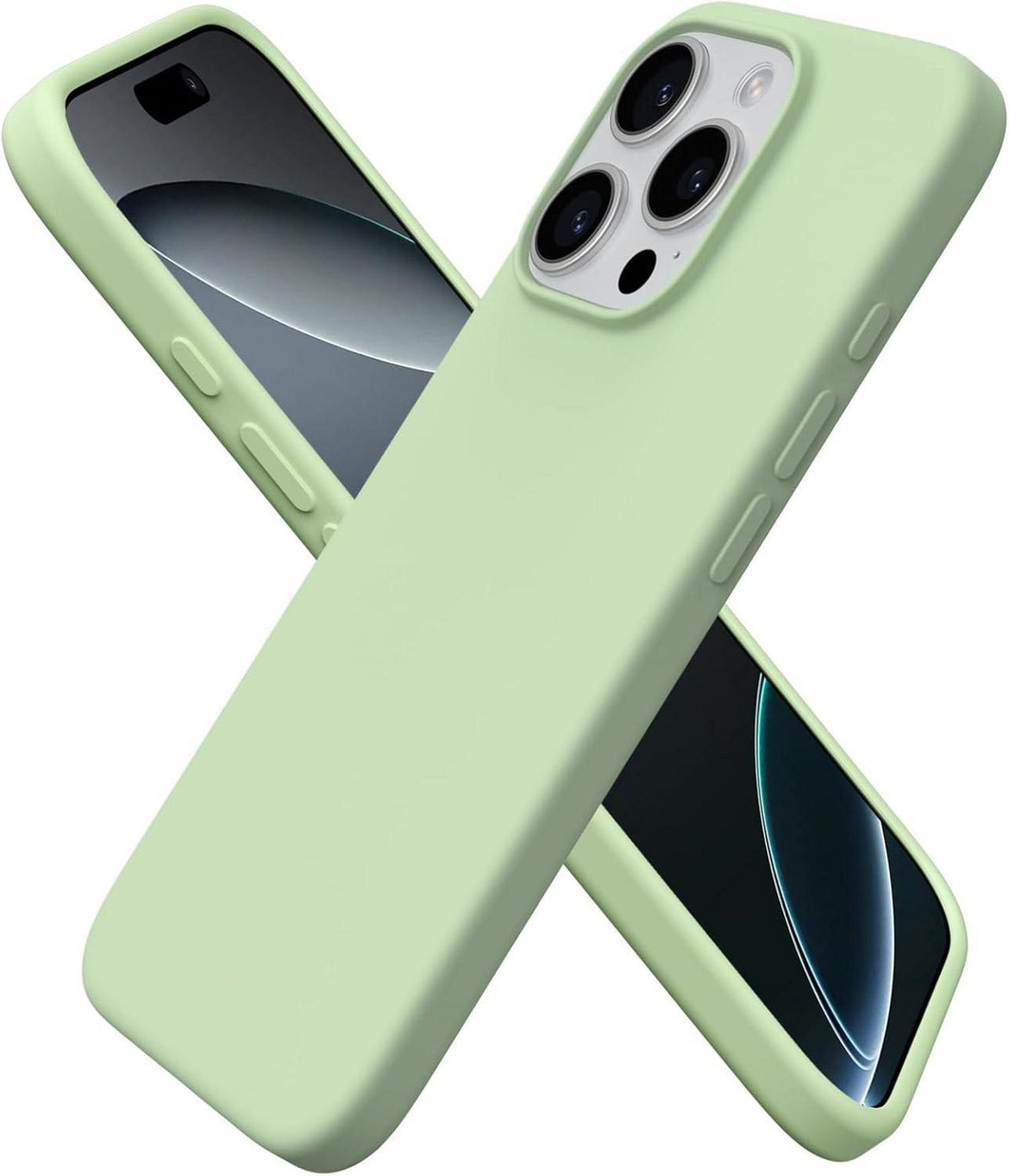 iPhone 16 Pro Silikon Hülle 6,3 Zoll - Kratzfeste stoßfeste