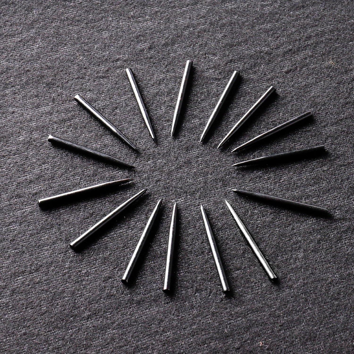 Dartspitzen Ersatz Schwarz Beschichtet 30mm 15 Stück