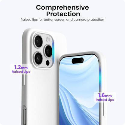 ORNARTO iPhone 16 Pro Hülle Silikon 6,3 Zoll stoßfest