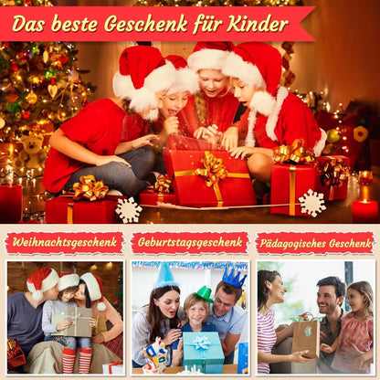 Edelstein Adventskalender 2026 für Kinder mit 24 Natürlichen