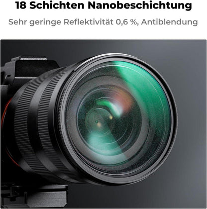 55mm Nano-K Shimmer Diffusion Filter aus Optischem Glas