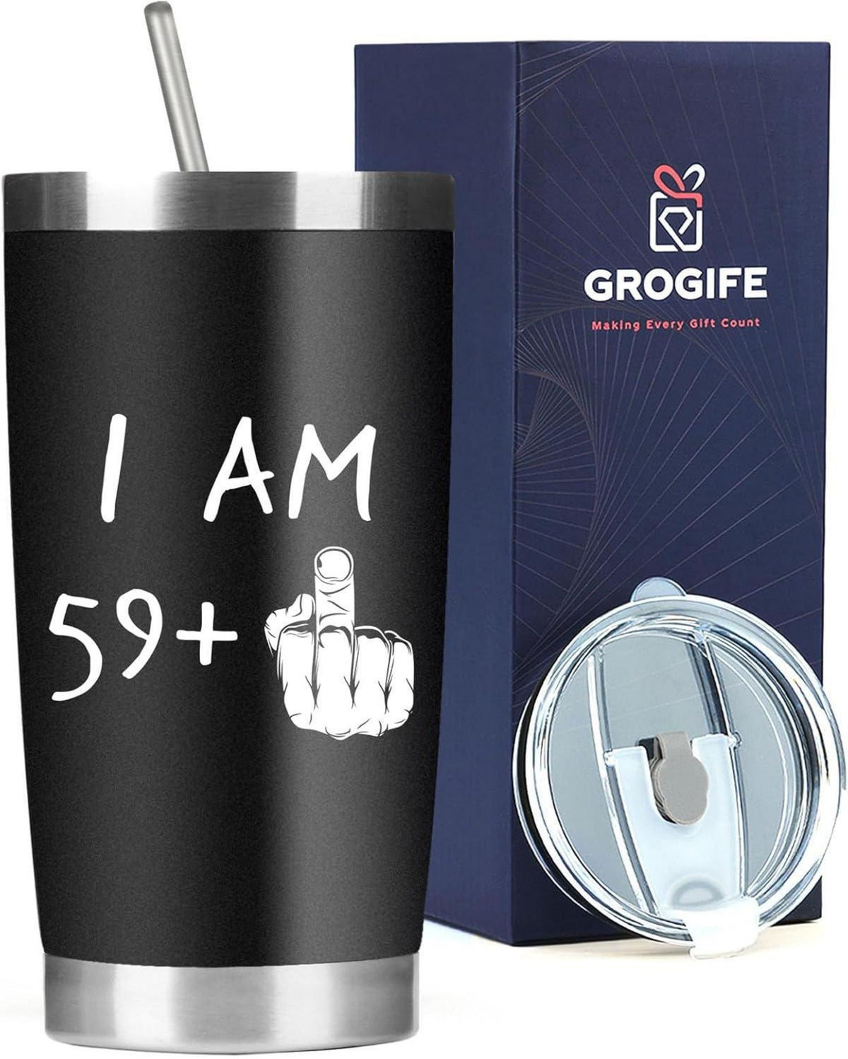 Grogife Reisebecher 50. Geburtstag Männer