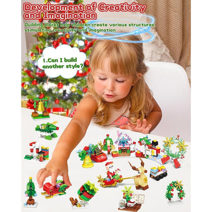 Adventskalender 2026 Kinder Bausteine Weihnachten Jungen