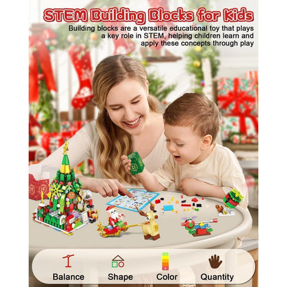 Adventskalender 2026 Kinder Bausteine Weihnachten Jungen