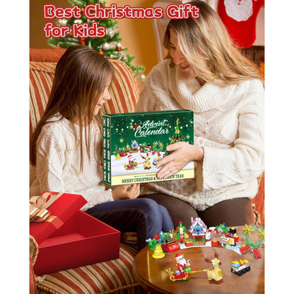 Adventskalender 2026 Kinder Bausteine Weihnachten Jungen