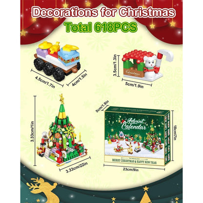 Adventskalender 2026 Kinder Bausteine Weihnachten Jungen