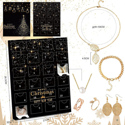 Adventskalender 2024 Schmuck Damen Mädchen