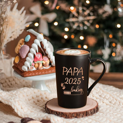 Marmor Kaffeetasse 400ml Geschenk für werdende Papa 2025