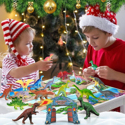 Dino Adventskalender 2026 Kinder Jungen Dinosaurier 24