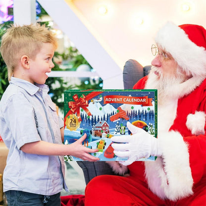 Adventskalender Auto 2024 Kinder 24 Überraschung Verformungsauto