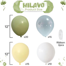 Lavendelblau Gelb Salbei Blau 60 Stk 12 Zoll Ballon Set