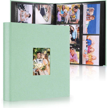 Großes Fotoalbum für 600 Fotos 10x15 cm, Leinen, personalisierbar