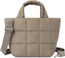 Leichte Gesteppte Puffer Crossbody Bag mit Mehreren Taschen