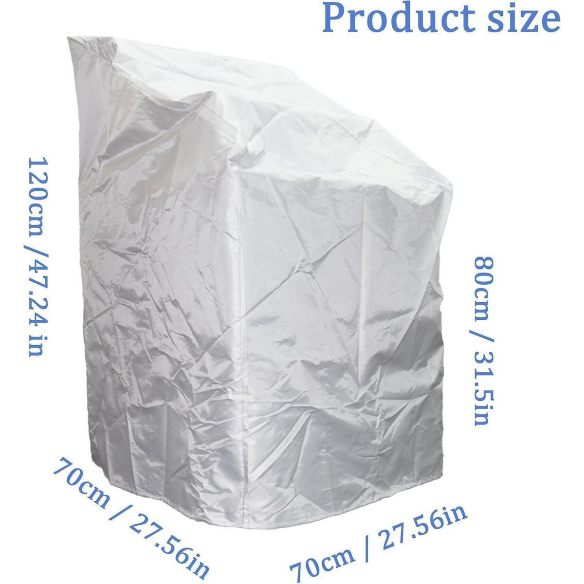 Gartenstuhl Abdeckung 70x70x80/120cm – UV-Beständig & Winterfest