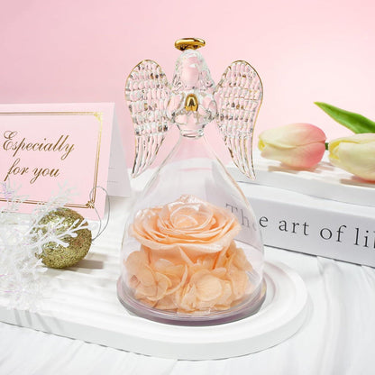 Ewige Rose Engel Geschenkbox Weihnachten Frauen Mama Oma