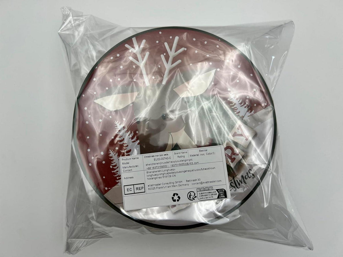 Weihnachtsdosen Keksdose Metall Nostalgische Weihnachtsdeko Plätzchendosen