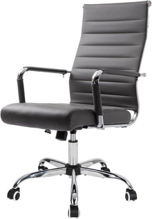 Bürostuhl Ergonomisch mit Wippfunktion bis 150 kg grau