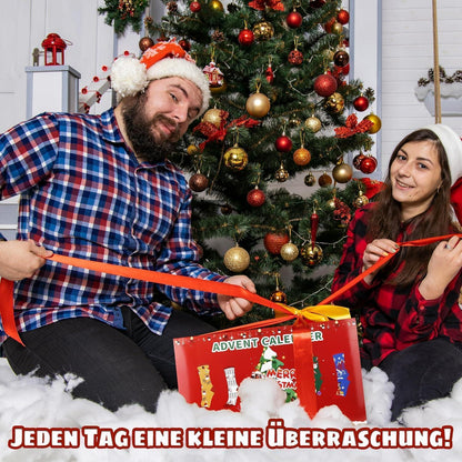 Jeasona Weihnachtskalender Kinder Socken 35-38