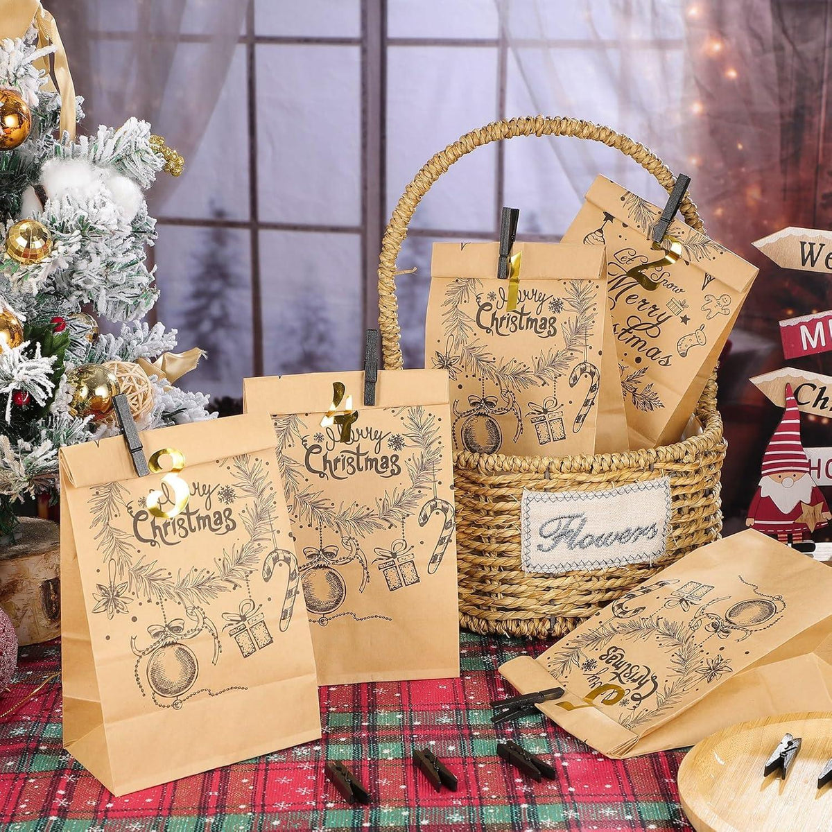 Adventskalender zum Befüllen mit