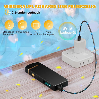 Coquimbo Vatertagsgeschenk Feuerzeug Elektrisch USB