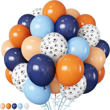 Hund Pfote Luftballons 12 Zoll Blau Orange Beige Helium Party Ballon