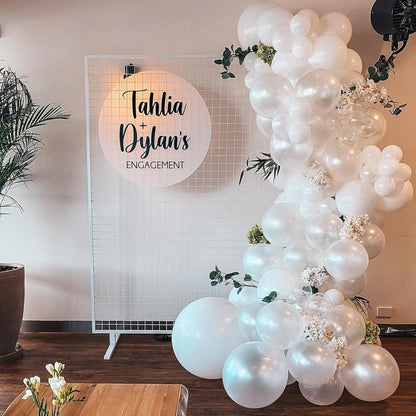 Hochzeit Luftballons Weiß 12 Zoll Party Helium Ballons