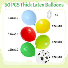 12 Zoll Paw Ballons Set Blau Gelb Rot Grün - Party Deko
