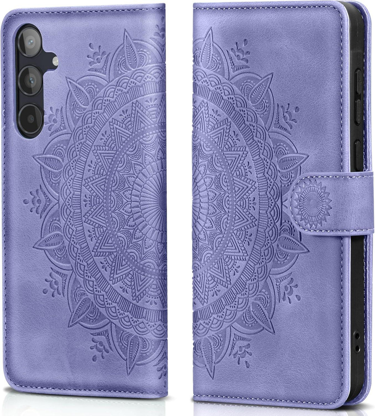 Samsung Galaxy A35 Flip Wallet Lederhülle mit Standfunktion und Magnetverschluss
