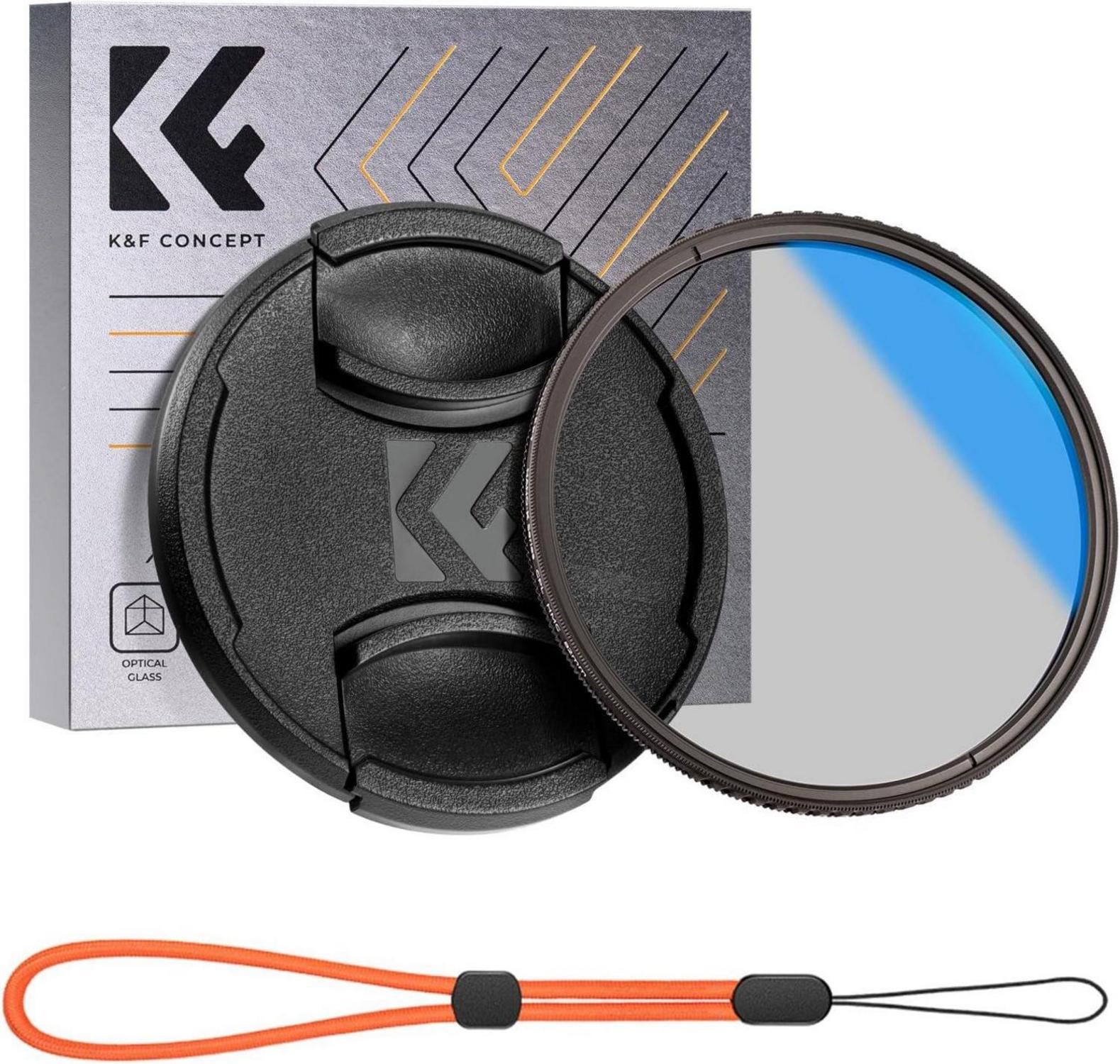 Zirkularer Polfilter 62mm Polarisationsfilter CPL Filter mit