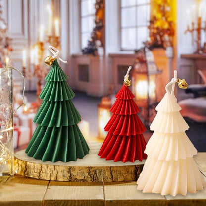 2x Weihnachtsbaum Silikonform für Kerzen & Seife DIY
