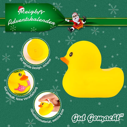 Mini Enten Adventskalender 2026 für Kinder Mädchen Jungen