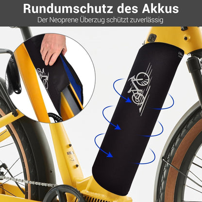 E-Bike Akku Schutzhülle – Thermoschutz für 28-45 cm Rahmen