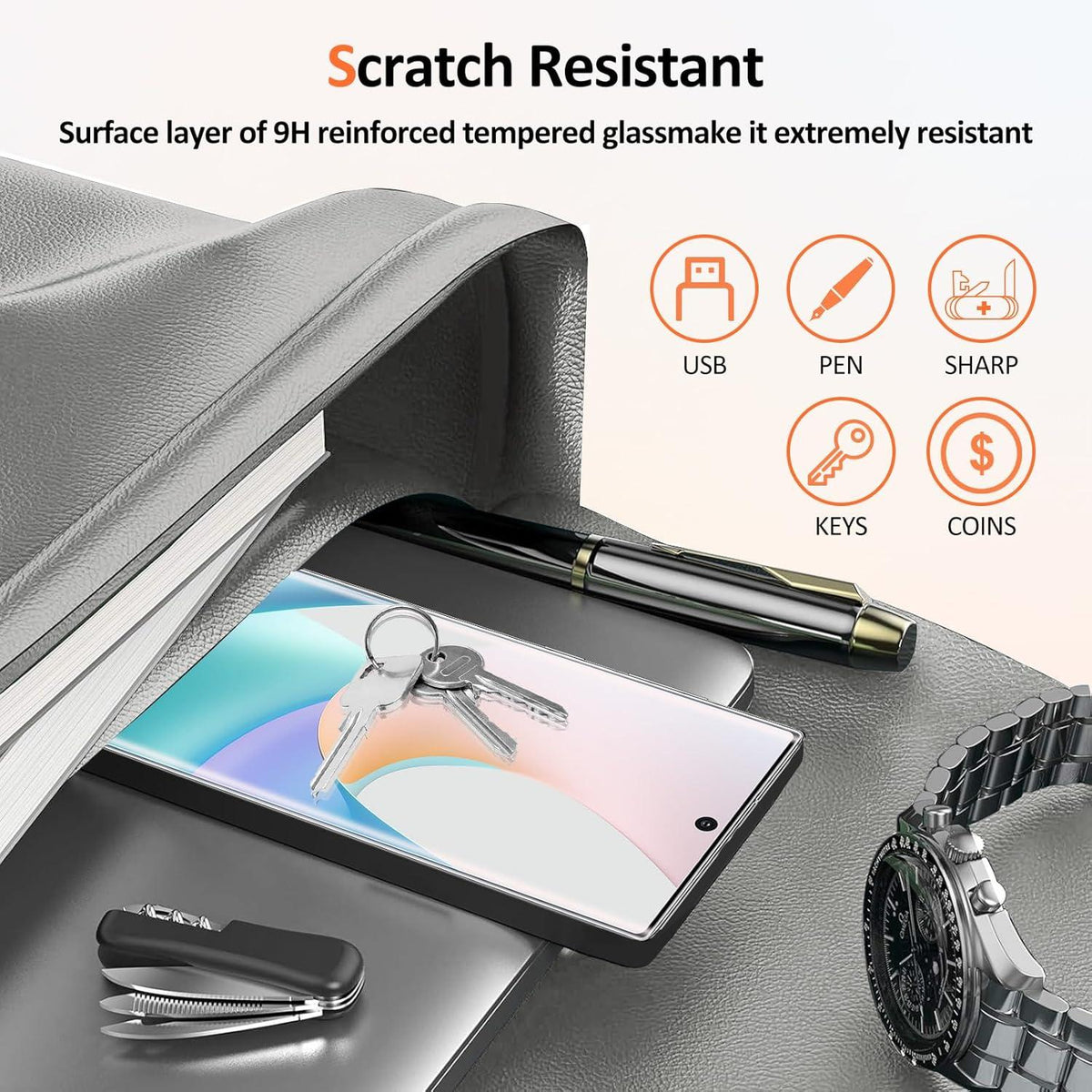 Panzerfolie Samsung Note 10 Schutzglas 9H HD Displayschutz Anti-Blasen - 3D