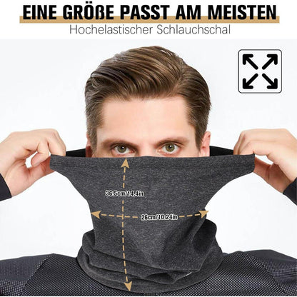 Multifunktionstuch Loopschal Winddicht Herren – Sportschal für Ski & Radfahren