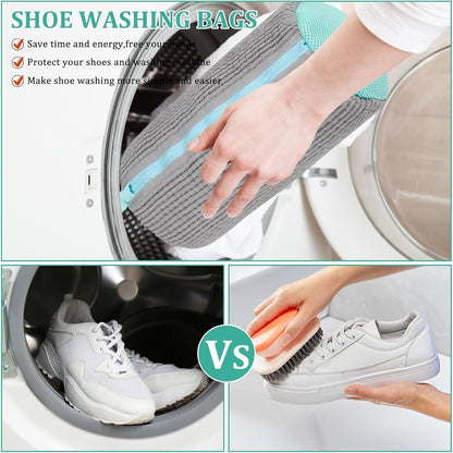 Schuhwaschbeutel für Waschmaschine - Plüsch mit