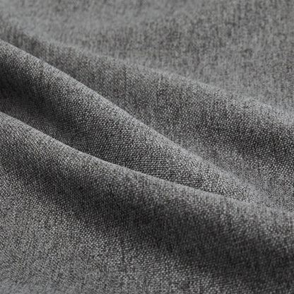 Schlafsofa L-Form Dunkelgrau mit Stauraum & Kissen