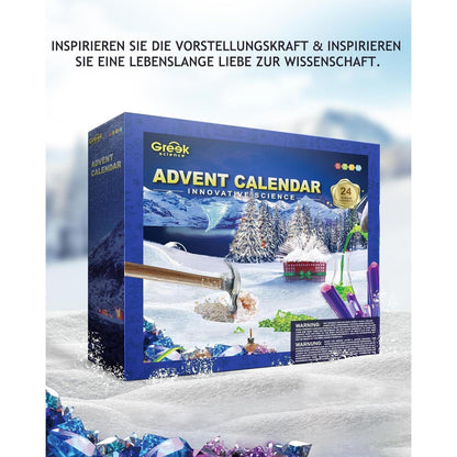 Griechischer Wissenschafts-Adventskalender 2026 für Kinder