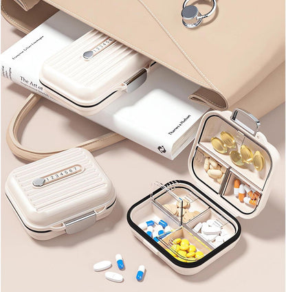 Pillendose Tablettenbox 7 Tage Unterwegs Reise Pillenbox Organizer