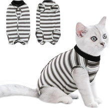 Postoperative Katzenkleidung Schwarz M - Effektiver Schutz & Komfort