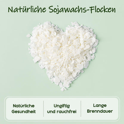 Sojawachs Flocken 18kg – Natürliches Wachs für Kerzen
