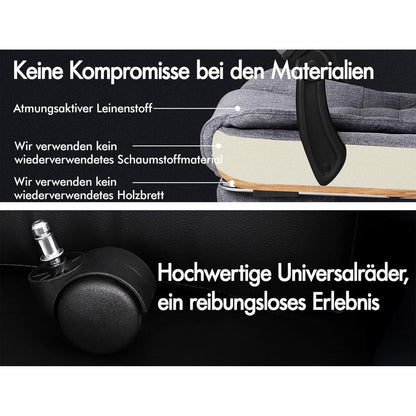 Ergonomischer Massage-Bürostuhl mit