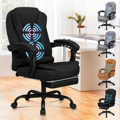 Ergonomischer Bürostuhl mit Massagefunktion und