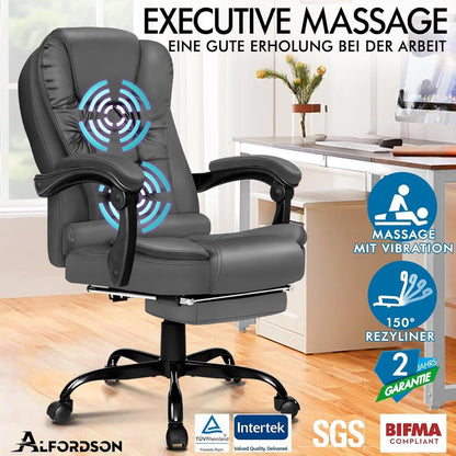 Ergonomischer Bürostuhl mit Massage und